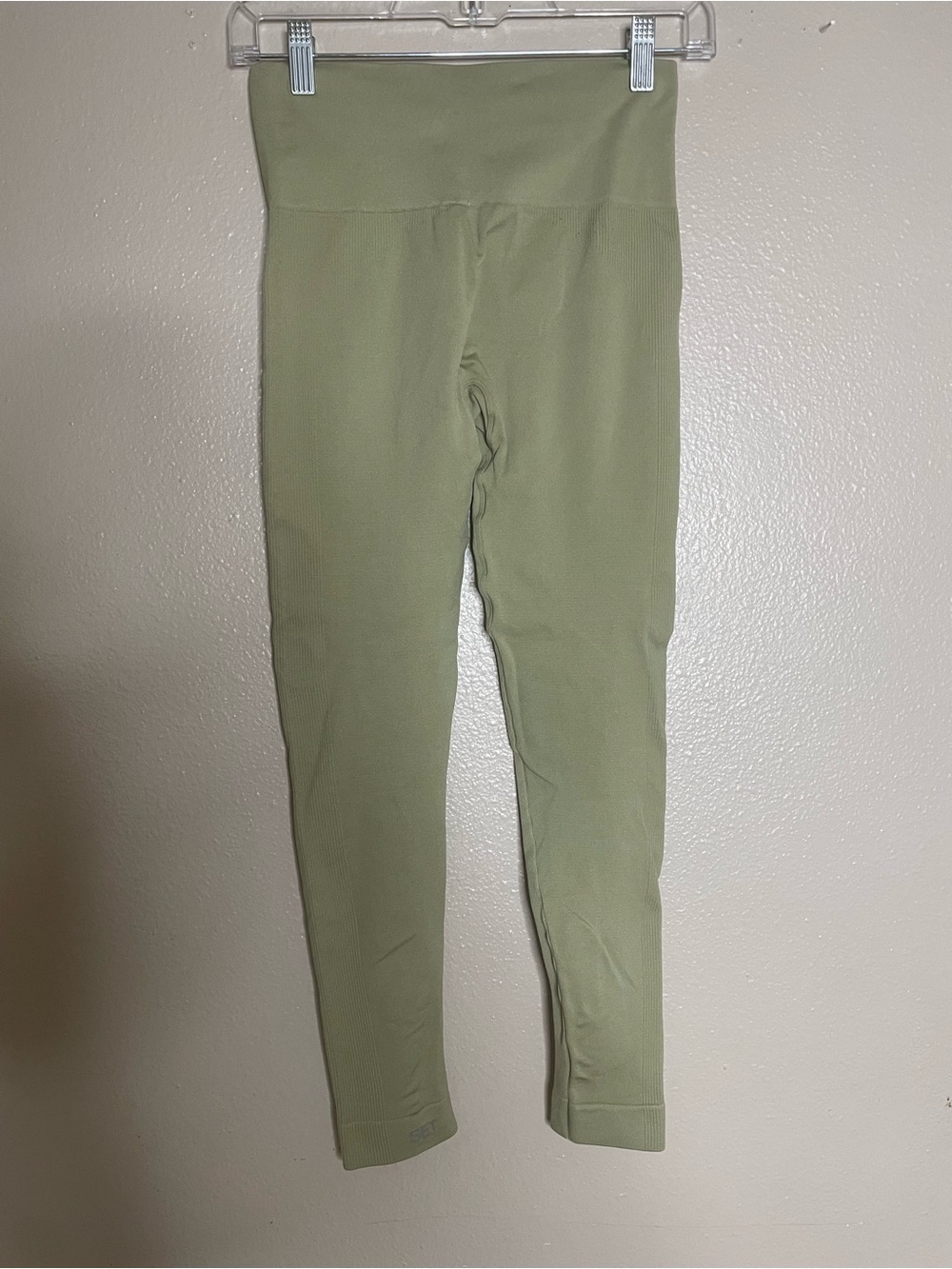 SET Active Olive High-Waist Seamless Leggings - Picture 3 of 12